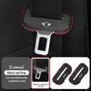 Universal Car Seat Belt Clip Anti-Scratch Buckle Protector Cover For MINI Cooper JCW WORKS R55 R56 F55 F56 R57 R58 R59 R60 R50 btrme66