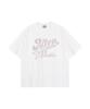 ALTER STUDIO Retro Reverse Print T-Shirt_White