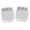 10Pieces Hair Clips Hairdressing Sectioning Clamps Salon Section Clips Grip