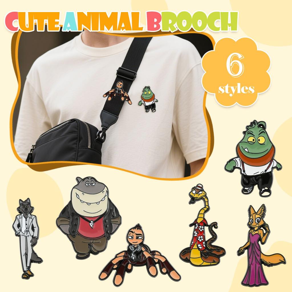 Anime Brooches Pins And Metal Badges, A  Gift For The Little Ones