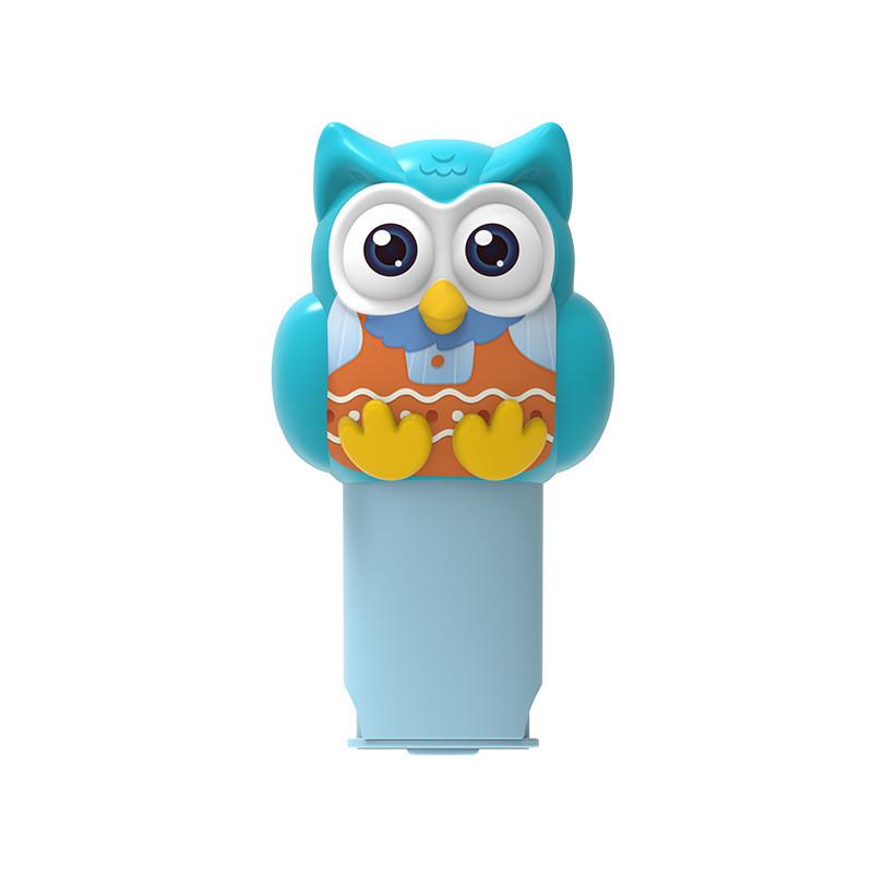 Owl Stamp Kids Educational Toy With Stickers And Coloring Book For Early Learning