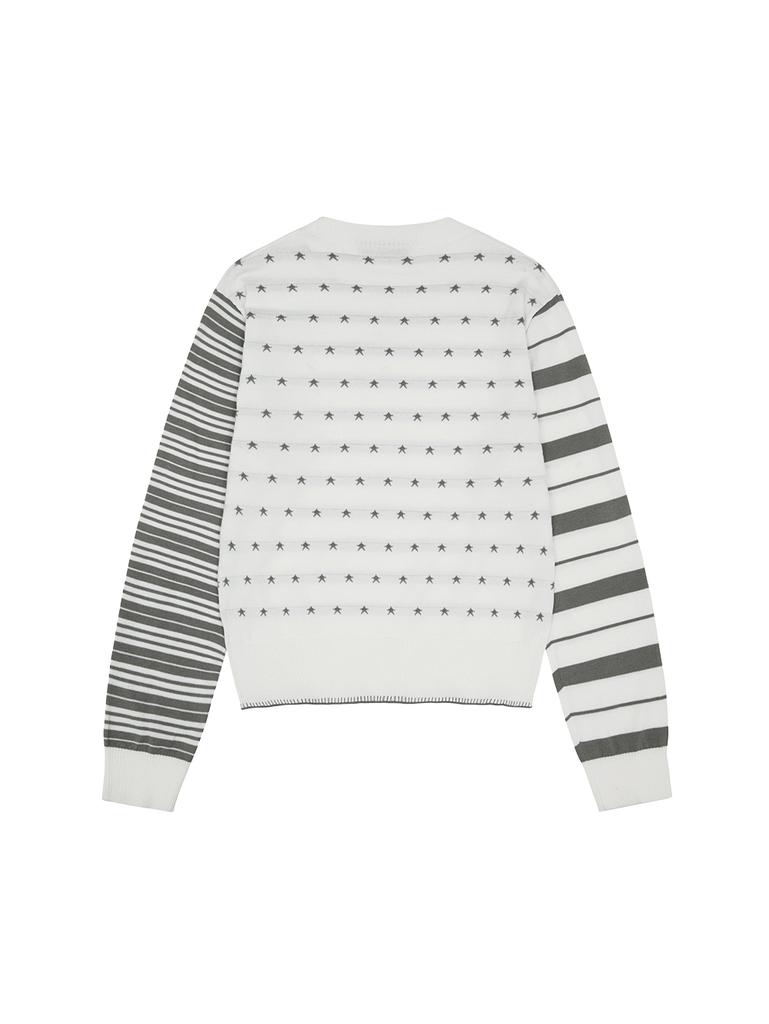 TUOMIO Star Knit Pullover [Ivory]