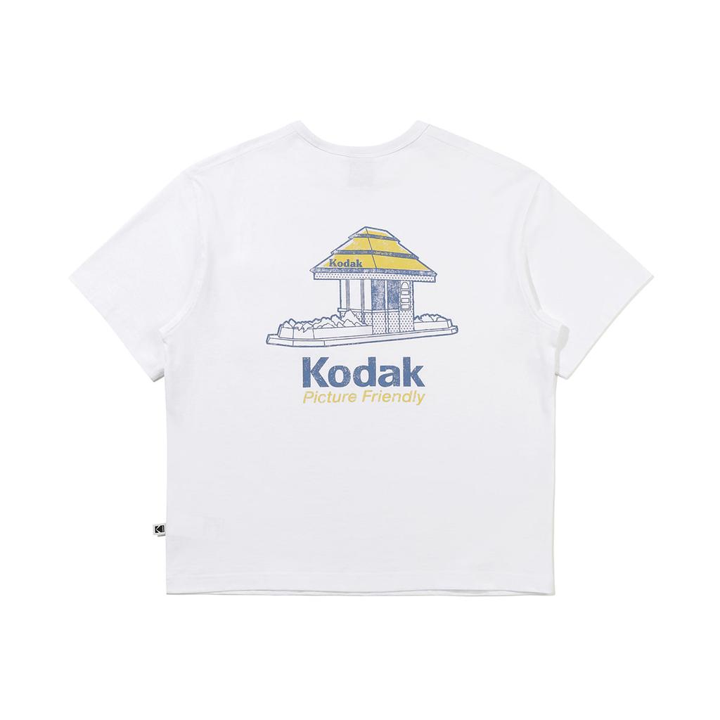 KODAK Cotton Pocket Graphic Short Sleeve T-Shirt White