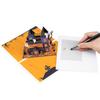 Spooky 3D Spider Castle Halloween Themed Greeting Card Portable Festival Card 3D Spider Castle Card Ornament