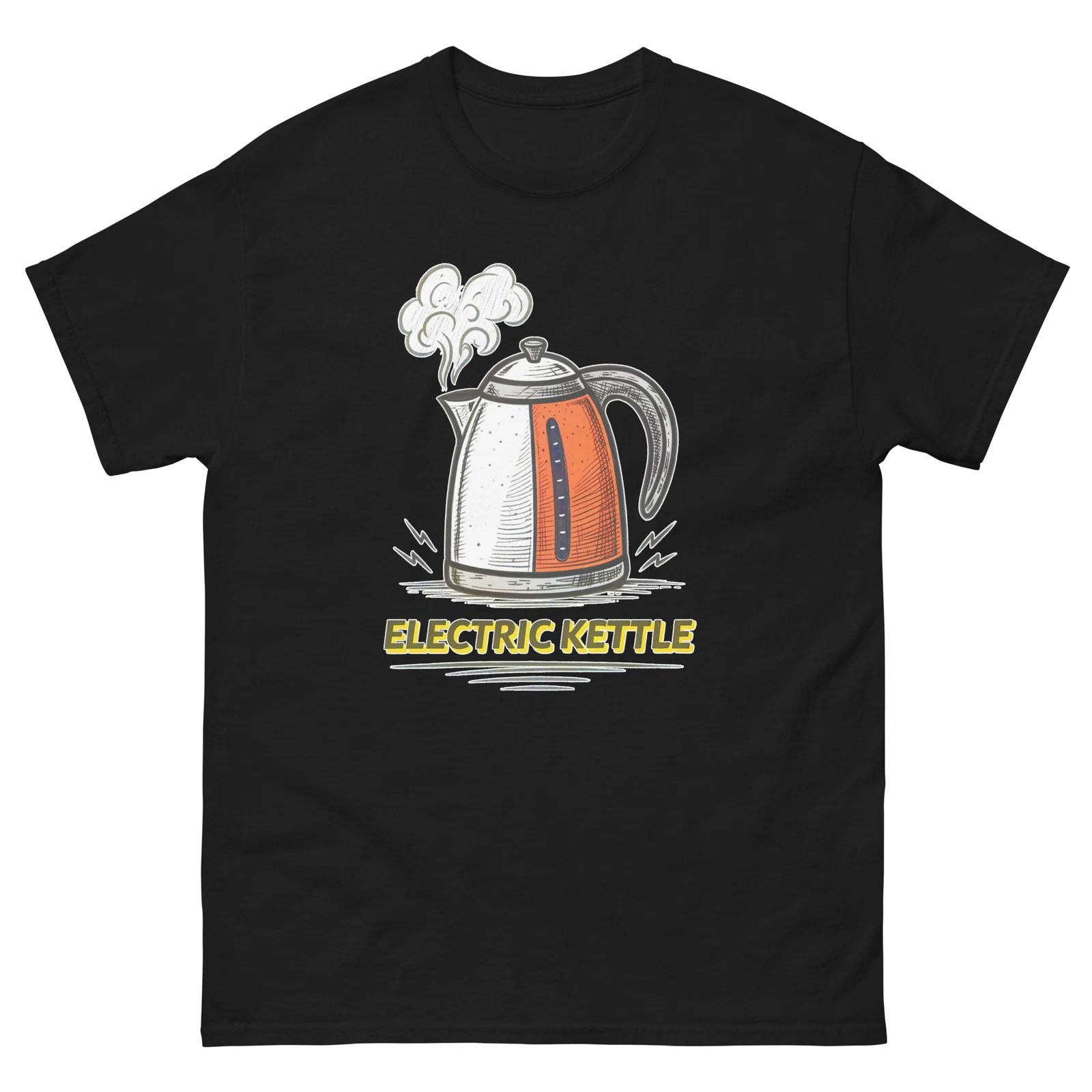 Electric Kettle Home Appliance Electronics T-Shirt 3XL