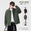 Men's Trendy Lapel Jacket: Spring & Autumn Plus Size Casual Outerwear