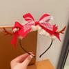 Elf Antlers Headband Santa Claus Christmas Elf Headband Christmas Headband  Party