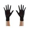 High-Elastic Black Nitrile Disposable Gloves - Protective & Durable