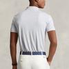 Polo Ralph Lauren Solid Color Logo Embroidered Slim Fit Short Sleeve Polo Shirt Men Tops Light-Gray MNPOKNI1N821738-020