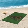 Buch der Schatten - Charmed Triquetra Design Strandtuch Weiche Mikrofaser Schnelltrocknend Saugfähig Schnelle Handtücher Für Yoga