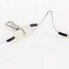 10 Pieces Fishing Connector 3 Way Stainless Steel Rotating Swivel Hook Protector Portable Fish Tackle Rolling Barrels