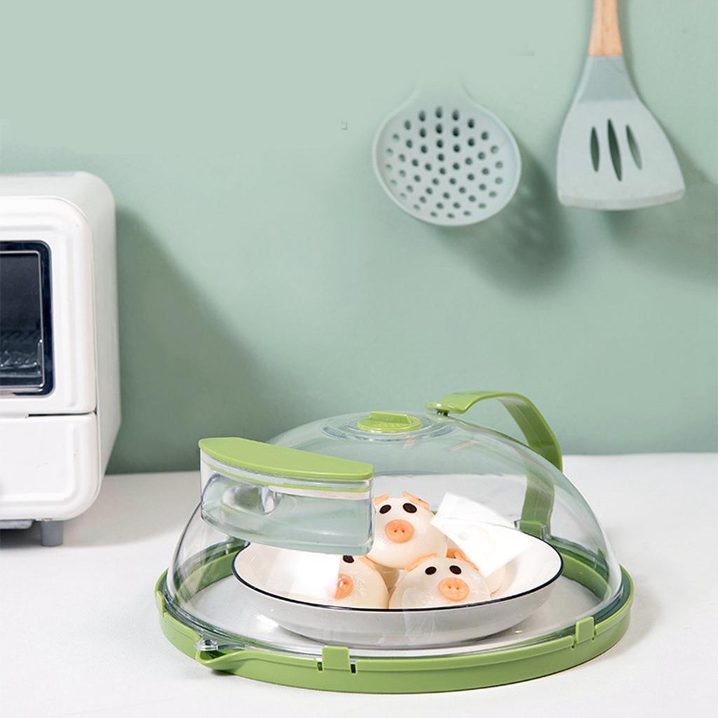 Microwave Food Anti Sputtering Cover High Temperature Resistant Food Heating Lid Freshness Keeping Lid Oil Proof Water