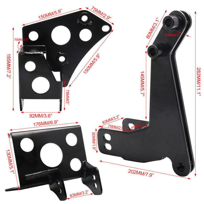 For Honda Civic 96 00 EK Chassis K Swap K20 K24 Engine Mount Bracket