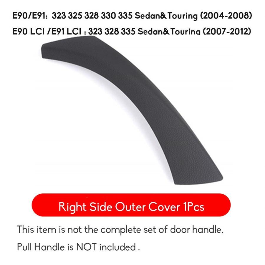 New Suitable Accessories Car Left  Interior Door Handle Trim Cover For BMW 3 Series E90 E91 E92 5141 6971 289