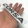 Nuovissimo Emblema Logo Lettere ABS OPEL COSRA Adesivi per Auto Badge per Paraurti Posteriore Coda Bagagliaio Auto Styling Accessori Auto Per Opel Corsa