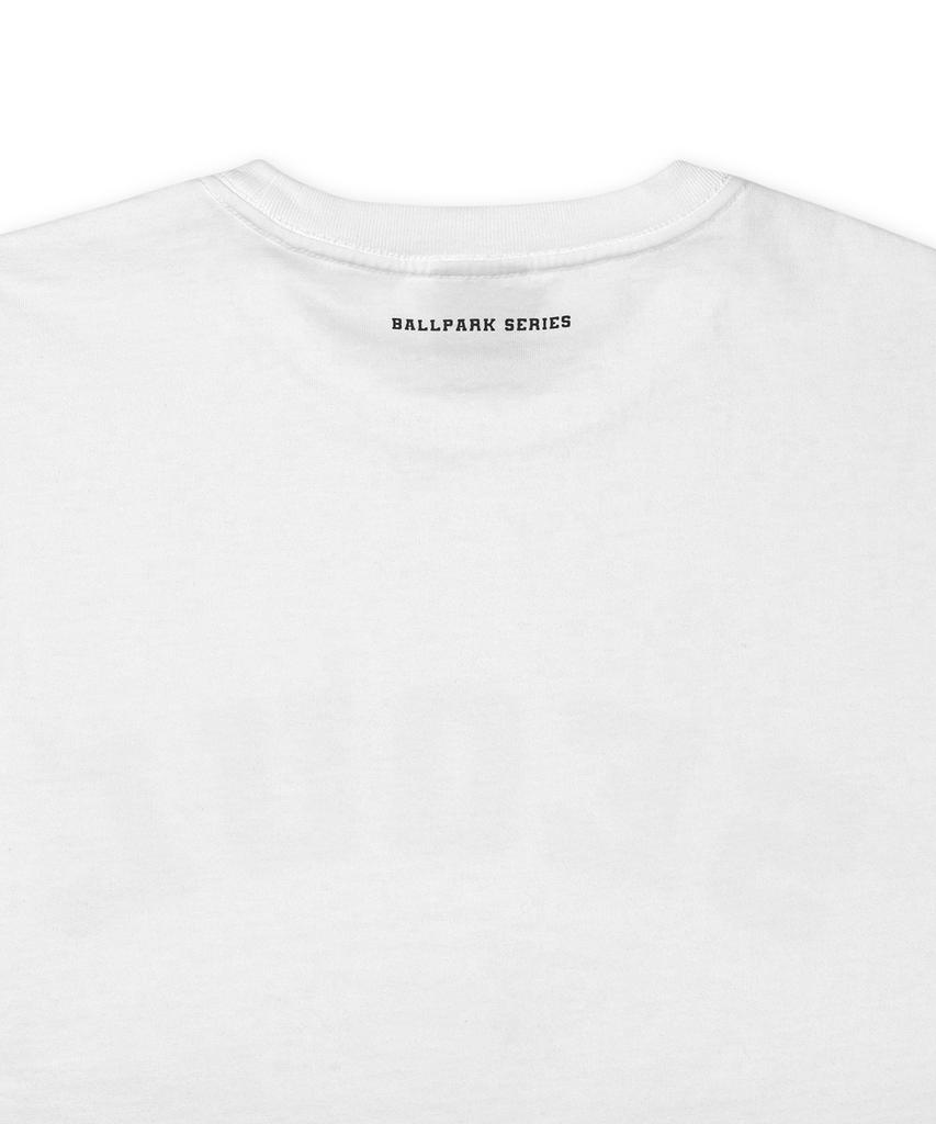 Hangugyaguwiwonhoe Mss X Kbo Ballpark Short Sleeve T-Shirt White [Seoul Heroes]