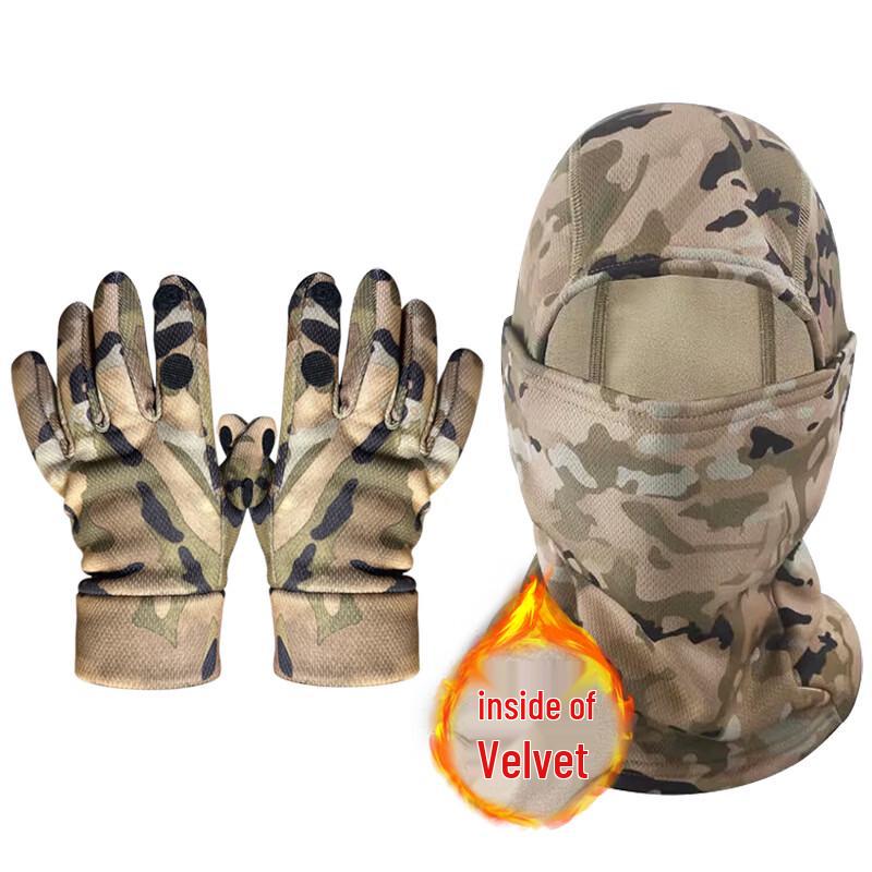 Winter Anti-Cold Face Mask & Glove Set