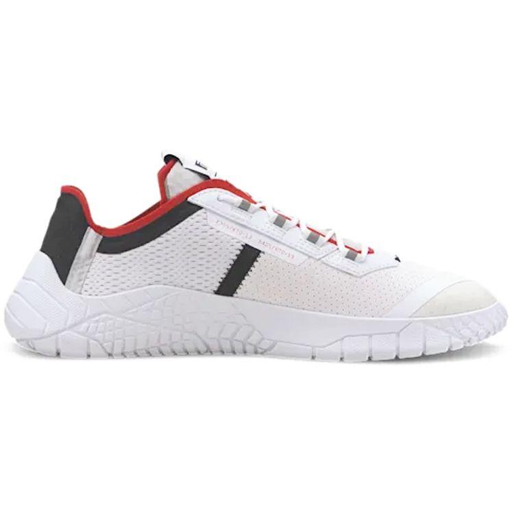 PUMA Men's Black White Red Replicat X Pirelli Low Top Mesh Training Shoes 339855-08
