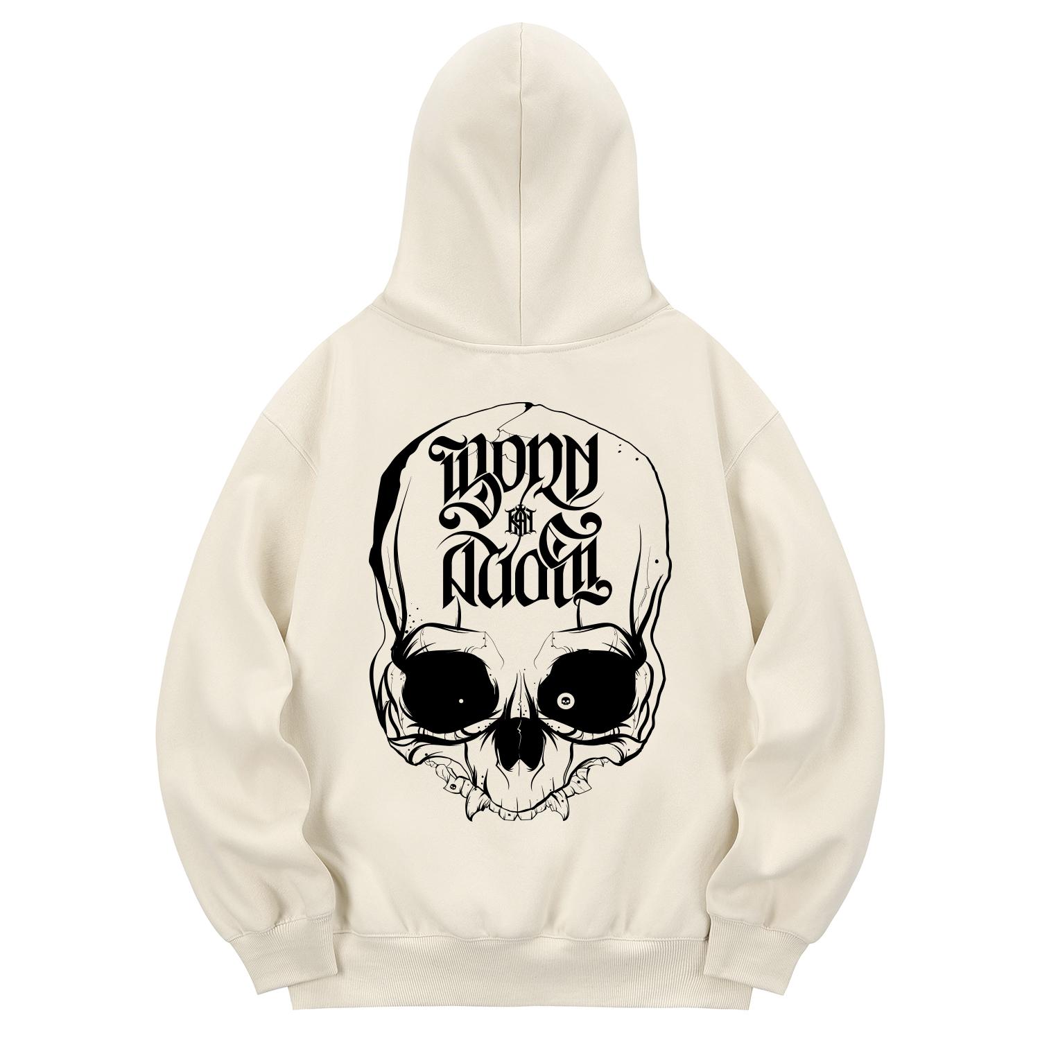 Khan 6312 Khc0078 Флисовая толстовка Skullmoon - Кремовый L