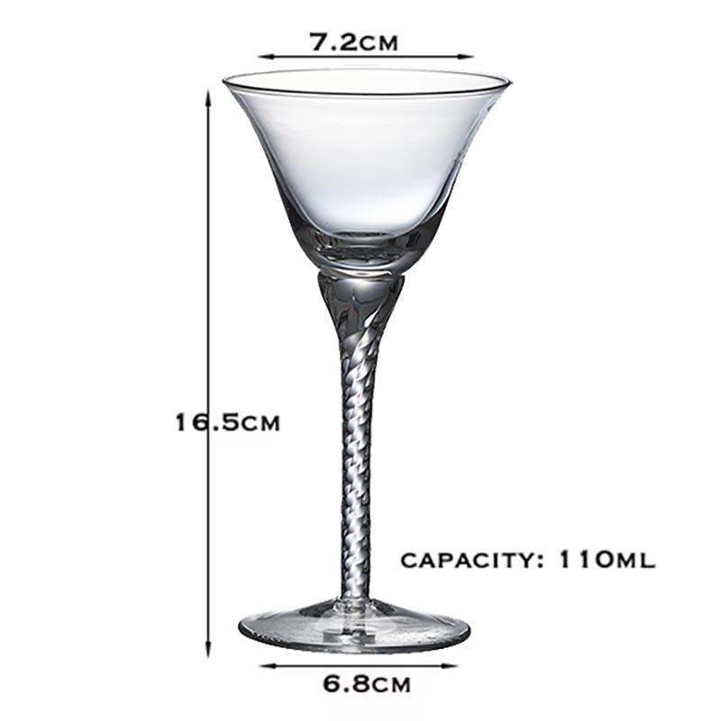 4PCS 110ml Cocktail Glasses Martini Glass Set Of 4