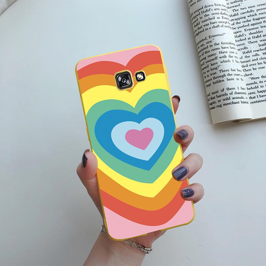 For Samsung Galaxy A5 2016 A510 A5 2017 A520 Case Fashion Sunflower Silicone Soft Phone Case For Samsung A5 A 5 2016 2017 Cover