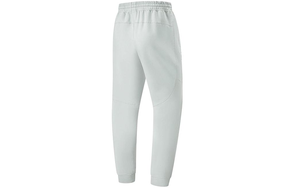 Li Ning Professional Basketball Collection Knitted Sweatpants Men's Road Gray AKLT883-4