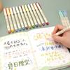 3Pcs/Set Crafts Soft Head Calligraphy Pen Soft Head Greeting Card Pen  DIY Decoration