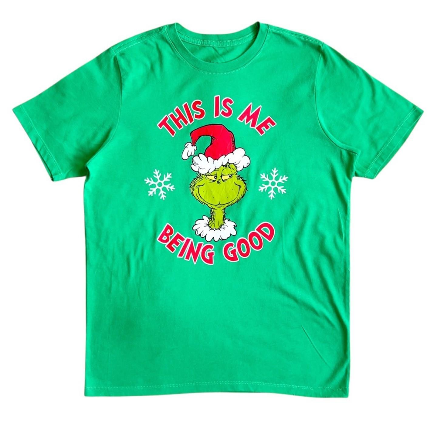 This Is Me Being Good Funny Christmas Unisex T-shirt S-5XL Unisex T-Shirt XL