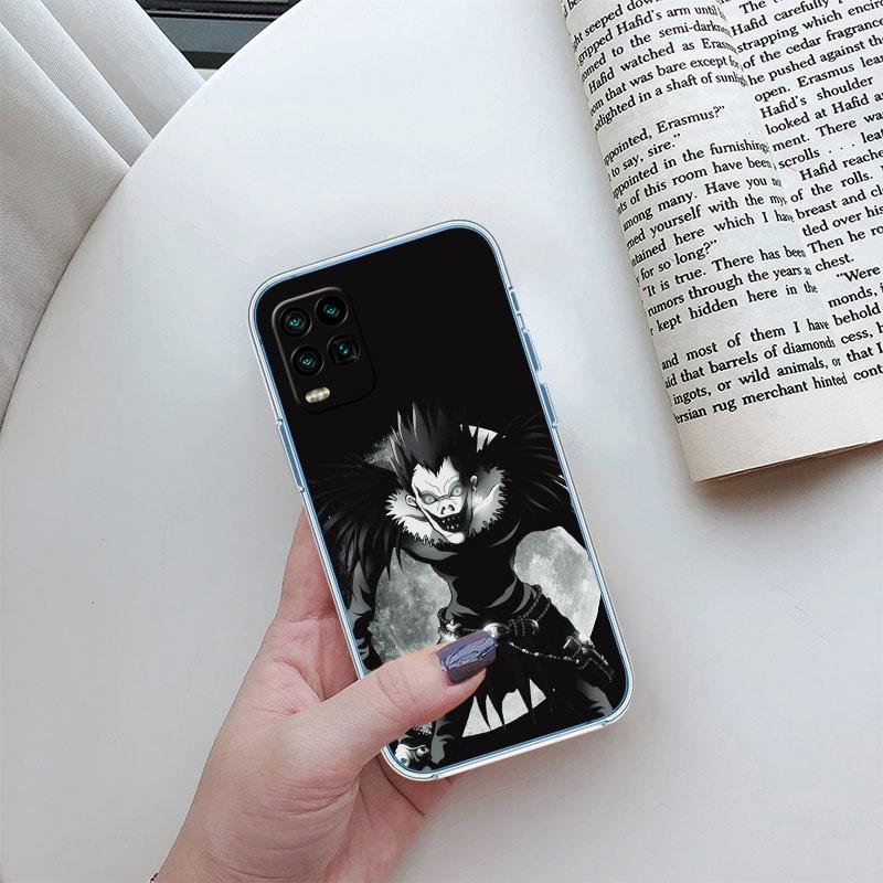 Death Note Transparent Phone Case for LG K22 K30 K40 K40S K41 K42 K50 K50S K51 K51S K52 K61 K62 K71 K92 Q61
