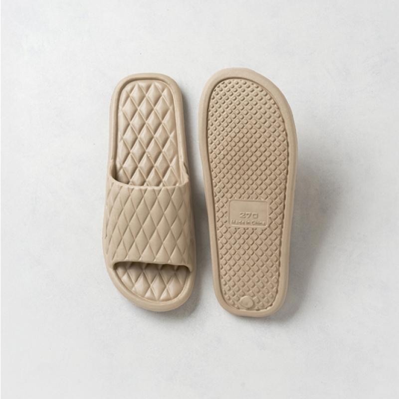 Daiso Rhombus Pattern Slippers 260 To 280 Mm