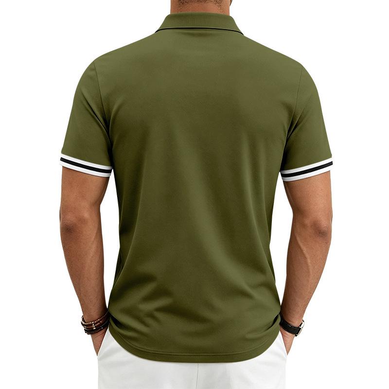 Herren Sommer Kurzarm T-Shirts Lässige Basic Tops für den täglichen Gebrauch, Leichte und atmungsaktive Farb-Tees