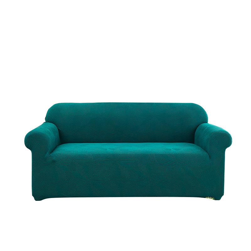 Thickened Jacquard Sofa Cover All-Inclusive Elastic Armrest Sofa Cover Solid Color Single Three Four Full Cover Sofa Towel