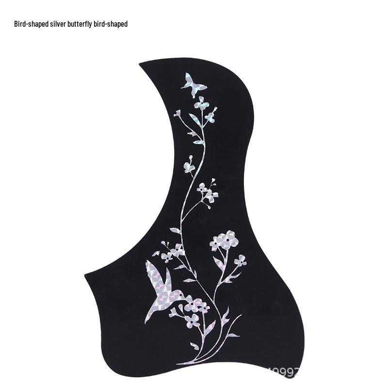Folk Acoustic Guitar Pickguard Sticker for 40-41 Inch Guitars