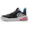New LiNing Enlightenment Slip Resistant Cushioning Wear Resistant Low Top Skateboard Shoes Black Gray AGCR231-1