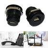 RJ12 6P6C Female Panel Mount Sockets Threaded Installation Kit for DSL Splitter Communication Systems