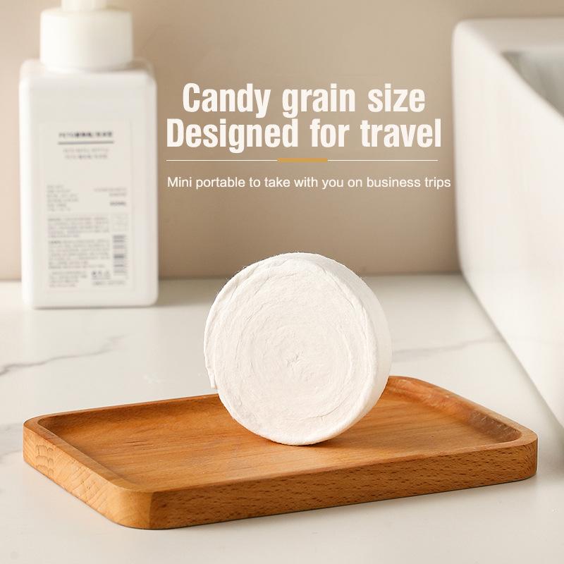 Tengji Travel Set: Thickened Pure Cotton Disposable Bath Towels (Individually Packaged)