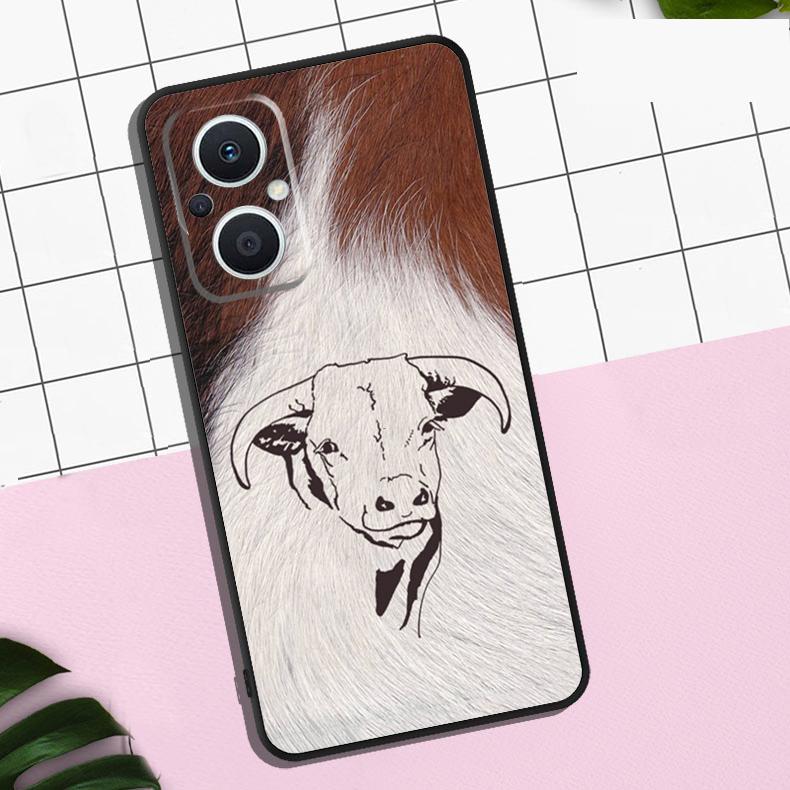 Western Cowgirl Cowboy Case For OPPO Reno 7 8 10 11 12 13 Pro 13F 12F 11F 8T OPPO Find X8 Pro X6 X3 X5 Lite Cover