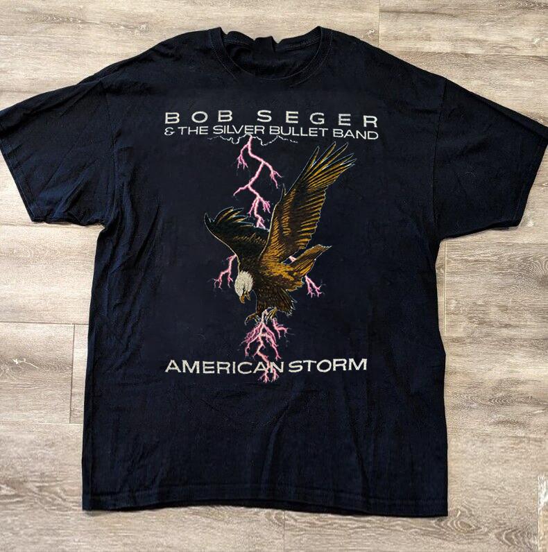 Bob Seger & The Silver Bullet American Storm Tour T-Shirt Full Size XXXL