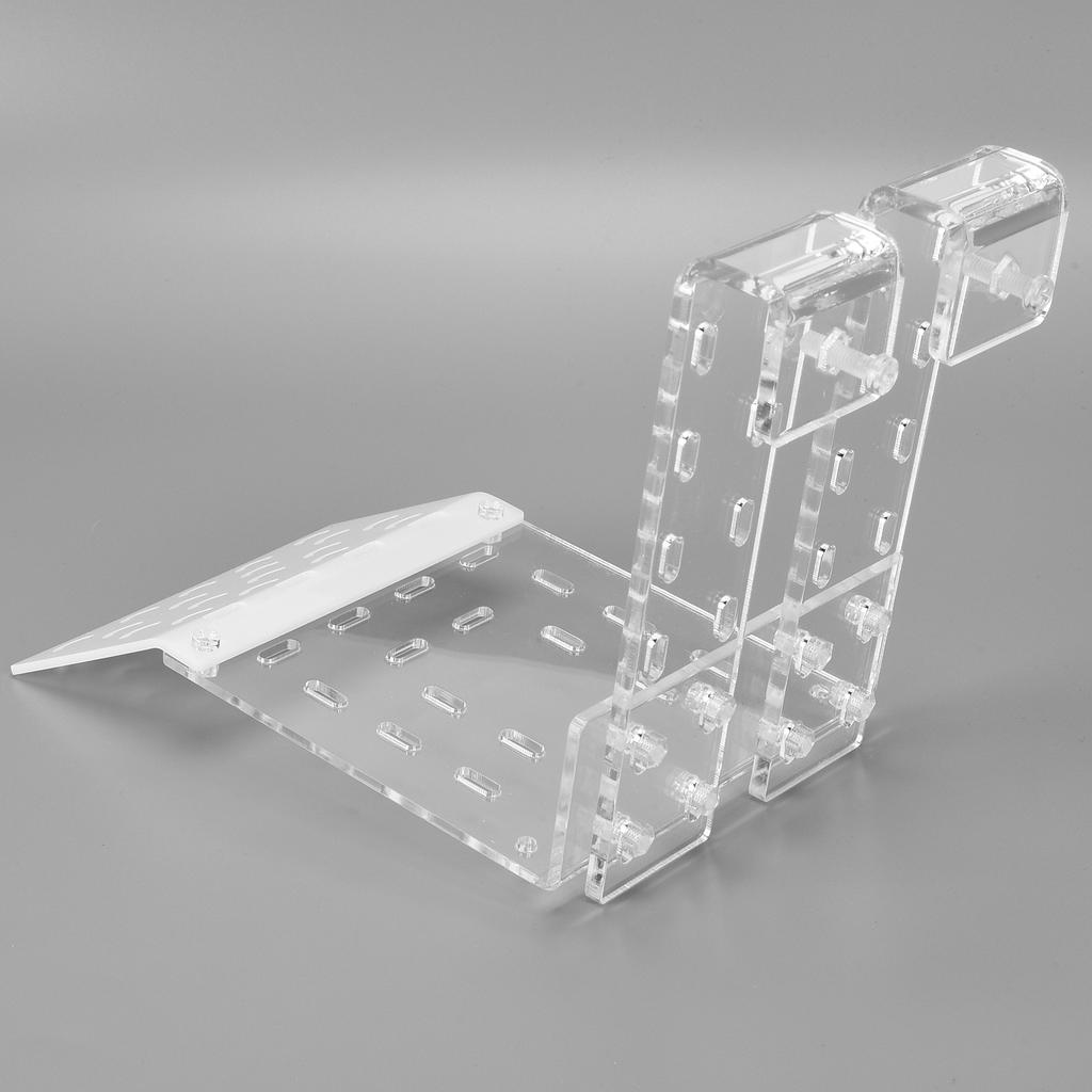 Turtle Basking Platform Large Size Acrylic Transparent Tortoise Resting Terrace for Aquarium Fish Tank Accessories