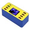 8-Port Ladestation 40W Schnellladung Multi-Port USB-Hub-Ladegerät mit LCD-Digitalanzeige