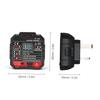 HABOTEST Advanced RCD Electric Socket Tester Wall Plug Breaker Finder Electric Leakage Test with Voltage Backlight LCD Display