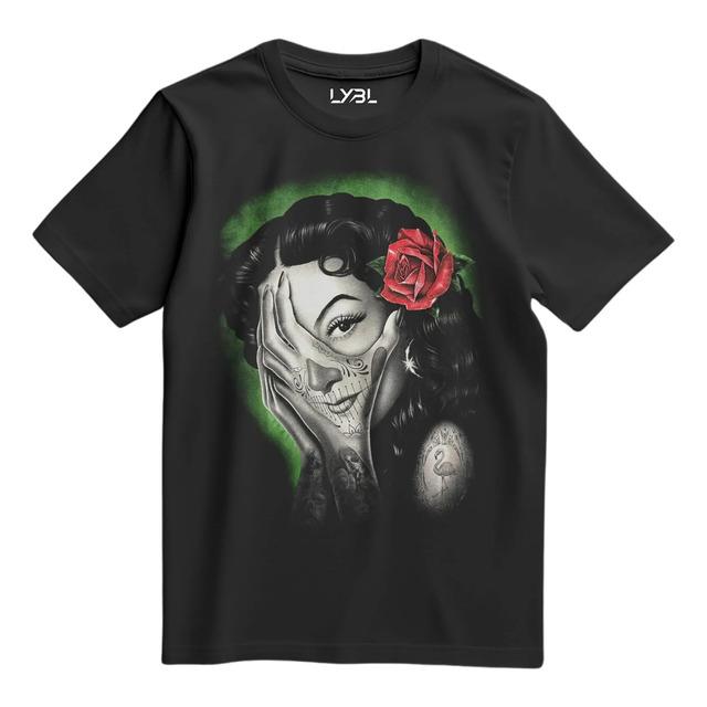 Camiseta Maria Felix Sugar Skull, Camisa De Estrellas De Cin L