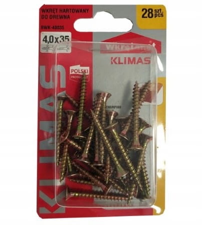 Hardened Wood Screws, Pz2