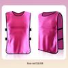 Customizable Team Football Vest: Numbered Training & School Exercise Uniform