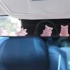 Lovely Car Center Console Ornaments Office Car Interior Accessories Creative Pigs Doll Animal Statue Car Supplies