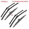 3PCS Wiper Blades For HONDA CRV CR-V 2001-2006 21" 20" 11" Fit Front Windshield Windscreen Window Brushes Cutter Accessories 2001 2003 2004 2005 2006