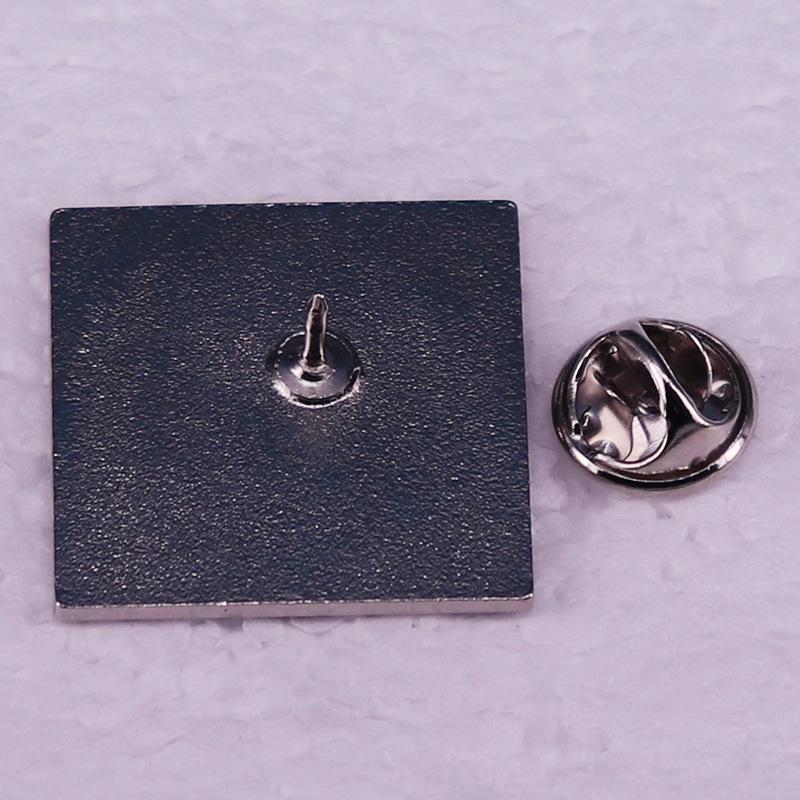 Finnish Company Metal Logo Pin Badge