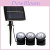 Faretti Solari da Esterno per Piscina Paesaggio Giardino Impermeabili IP65 Luce LED per Decorazione Cortile