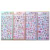 4 Stück Capybara-Babys Bären Kinder Cartoon Blasensticker 3D Weiche Dekor Verzierungen für Scrapbook BulingBulingStickers Store