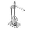 Manual Orange Squeezer 304 Stainless Steel Food Grade Minimalist Compact Ergonomic Rubber Handle
